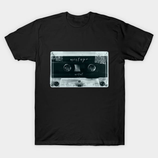 Mixtape Metal T-Shirt by DyrkWyst